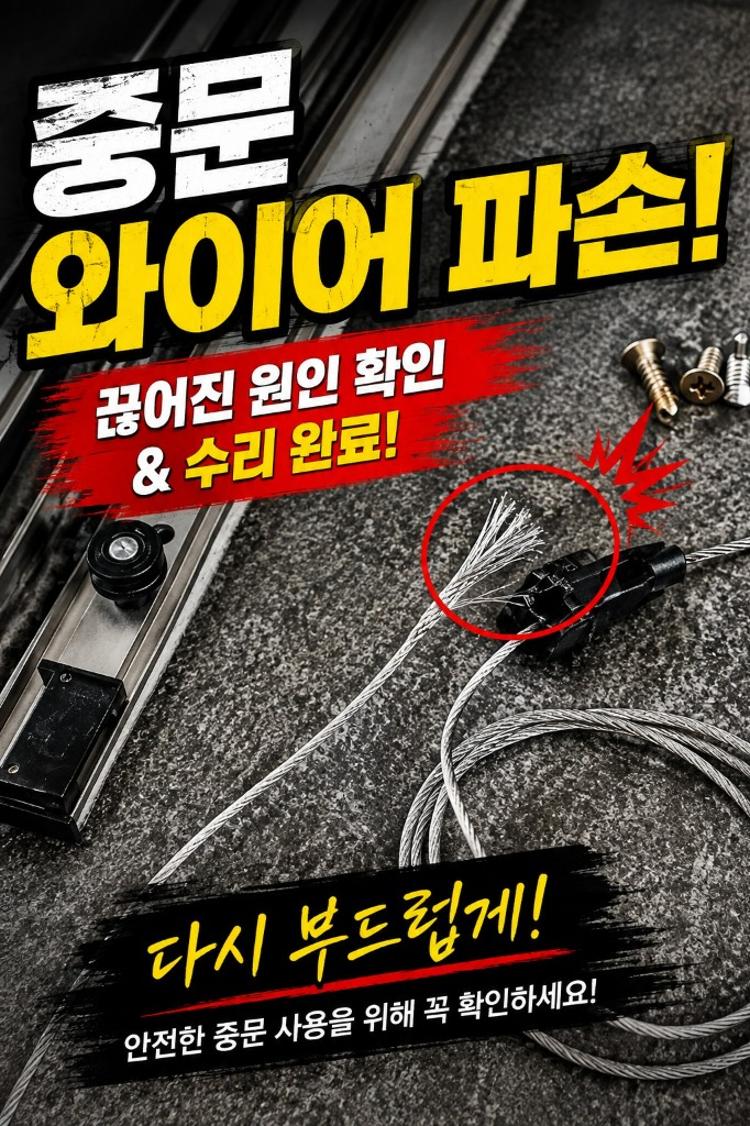 SLIDING DOOR WIRE REPAIR